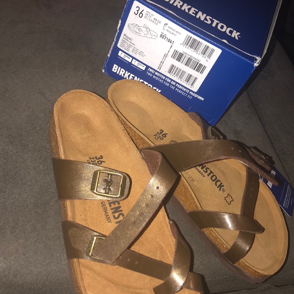 Birkenstock Mayari, Golden Brown